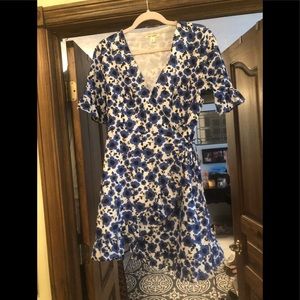 Francesca’s wrap dress